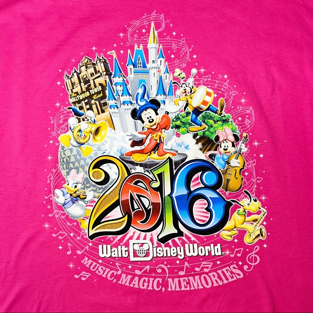 Hot Pink 2016 Walt Disney World T-Shirt